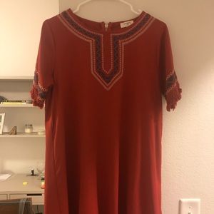 Summer embroidered dress!